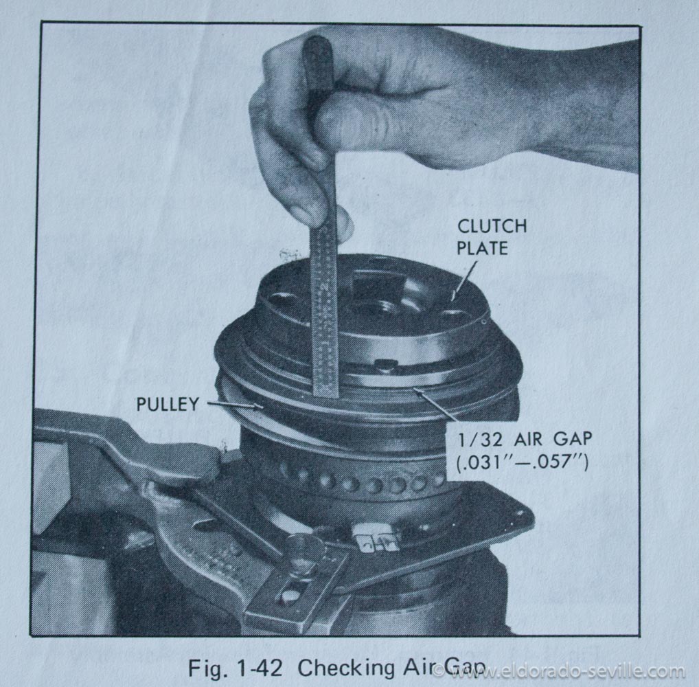 Repairing the A6 AC Compressor.