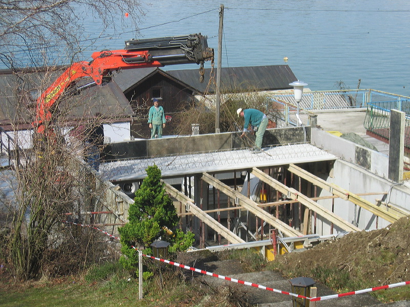 building the roof